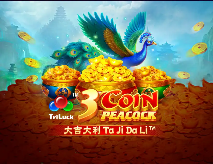 3 Coin Golden Peacock